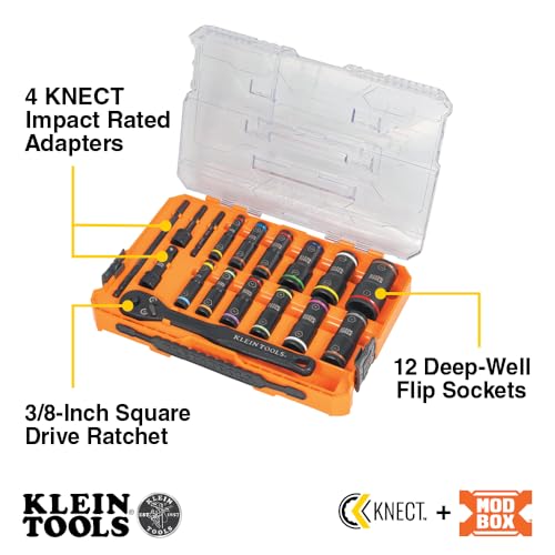 Douilles à choc Klein Tools 65626 pour débloquer les écrous grippés en profondeur - 3