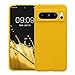 kwmobile Case Compatible with Google Pixel 8 Pro Case - TPU Silicone Phone Cover with Soft Finish - Radiant Yellow
