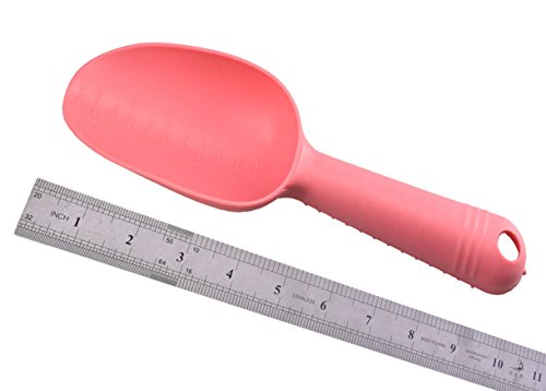 Annymall Composite Muti-Functional Scoop, 2 Piece Plastic Homegrown Gardening Tool Flowerpot Shovel Scoop, Pet's Food Scoop, Beach Sand Shovel 10‘’ #TOP2