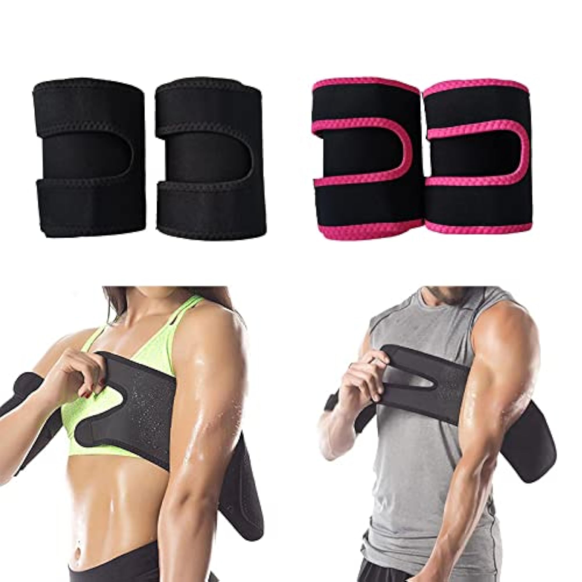 Sweat Sauna Belt Arm Trimmer Shaper Band Burner
