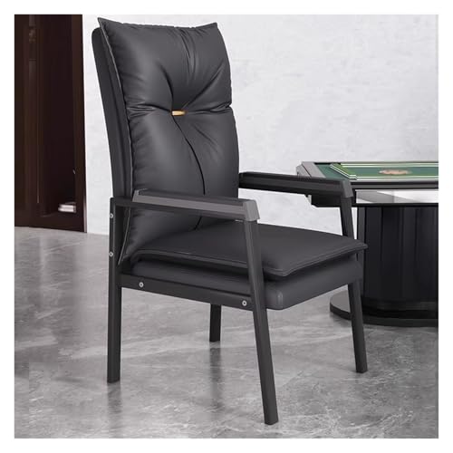 Image of SWENEEN Blue Guest Reception Chair-High Back Office Waiting Room Sofa With Padded Armrests & Lumbar Support-Comfortable Desk Chair For Restaurants & Lounges,