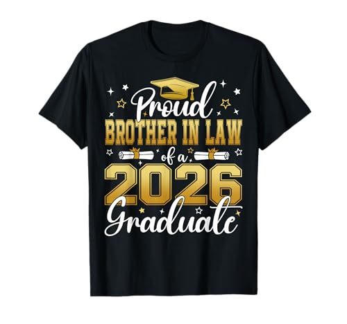 Proud Brother in Law of a Class of 2026 Graduate Senior T-Shirt