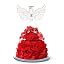 Red (Rose, Baby's Breath, Hydrangea)