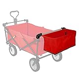 Tamao del producto: 45 * 20 * 20 cm / 17.7 * 7.9 * 7.9 pulgadas, el bolsillo de la cola de la playa del jardn al aire libre se adapta a la mayora de los vagones plegables que tienen un marco de metal.