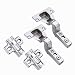 Produktbild HAFELE 95 Grad Innenanschlag Dicktürscharnier Topfscharnier 40mm Schwerlast Scharniere mit Schließautomatik für SCHWERE DICKE TÜR Soft Close Automatikscharnier Integrierte Dämpfung Scharnier 2er Set