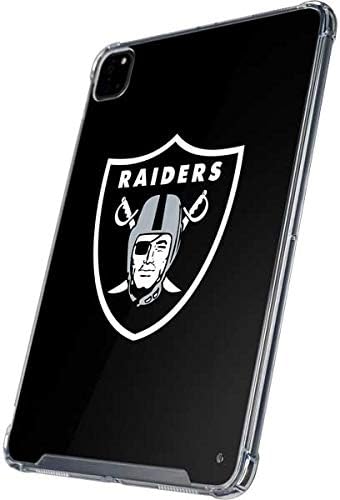 Skinit Clear Tablet Case Compatible with iPad Pro 12.9in (2020) - Officially Licensed NFL Las Vegas Raiders Large Logo Design