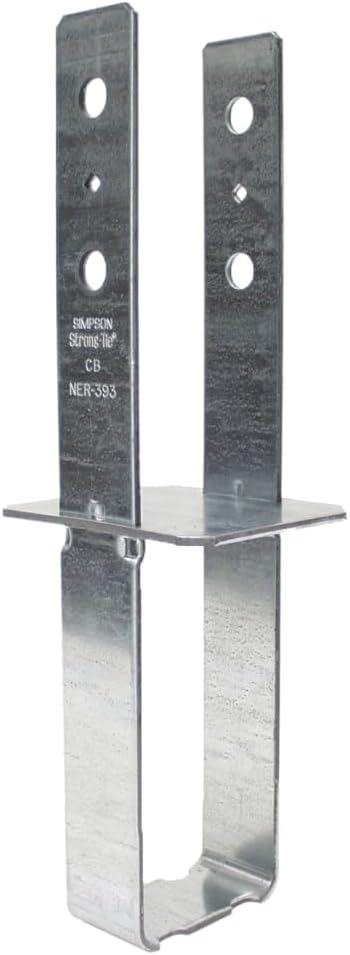 Simpson Strong-Tie CB46 CB Galvanized Column Base for 4x6