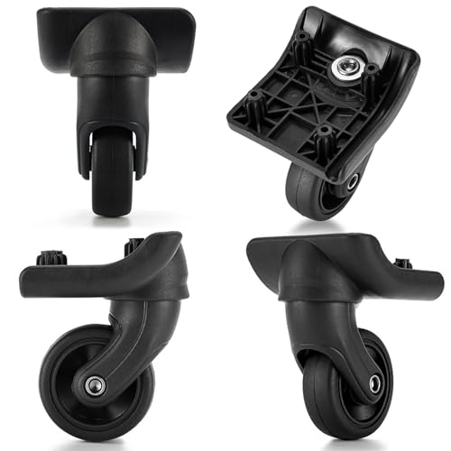 4 ruedas de repuesto para maleta, ruedas de equipaje OD 50 mm, ruedas de repuesto, ruedas...