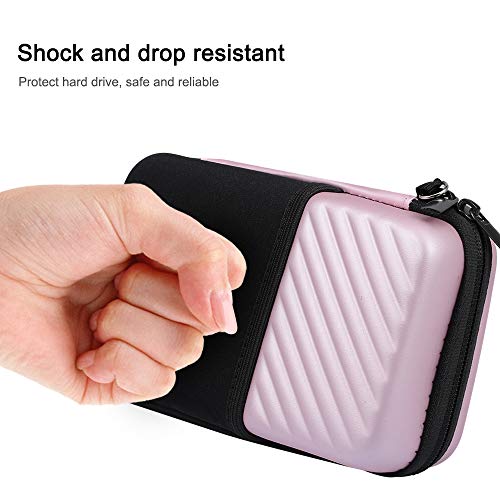 Andoer Bolsa de armazenamento para disco rígido Bolsa de transporte portátil EVA Organizador à prova