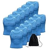 Pro Xccelerate Practice Jersey Scrimmage Vest pinnies Training Bibs for Adults and Youth Children...