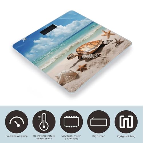 Báscula de Baño Digital con Capacidad 400 lb y Pantalla LCD miniatura 3
