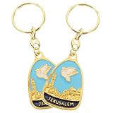 OATIPHO 2 x Schlüsselanhänger mit Taube, Peace, dekorativer Schlüsselanhänger für die Dekoration von Schlüsseln und