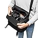 Lowepro ProTactic MG 160 AW II Mirrorless and DSLR Messenger - with QuickShelf Divider System - Camera Gear to Personal belongings - for Mirrorless Like Sony Apha9 - LP37266-PWW