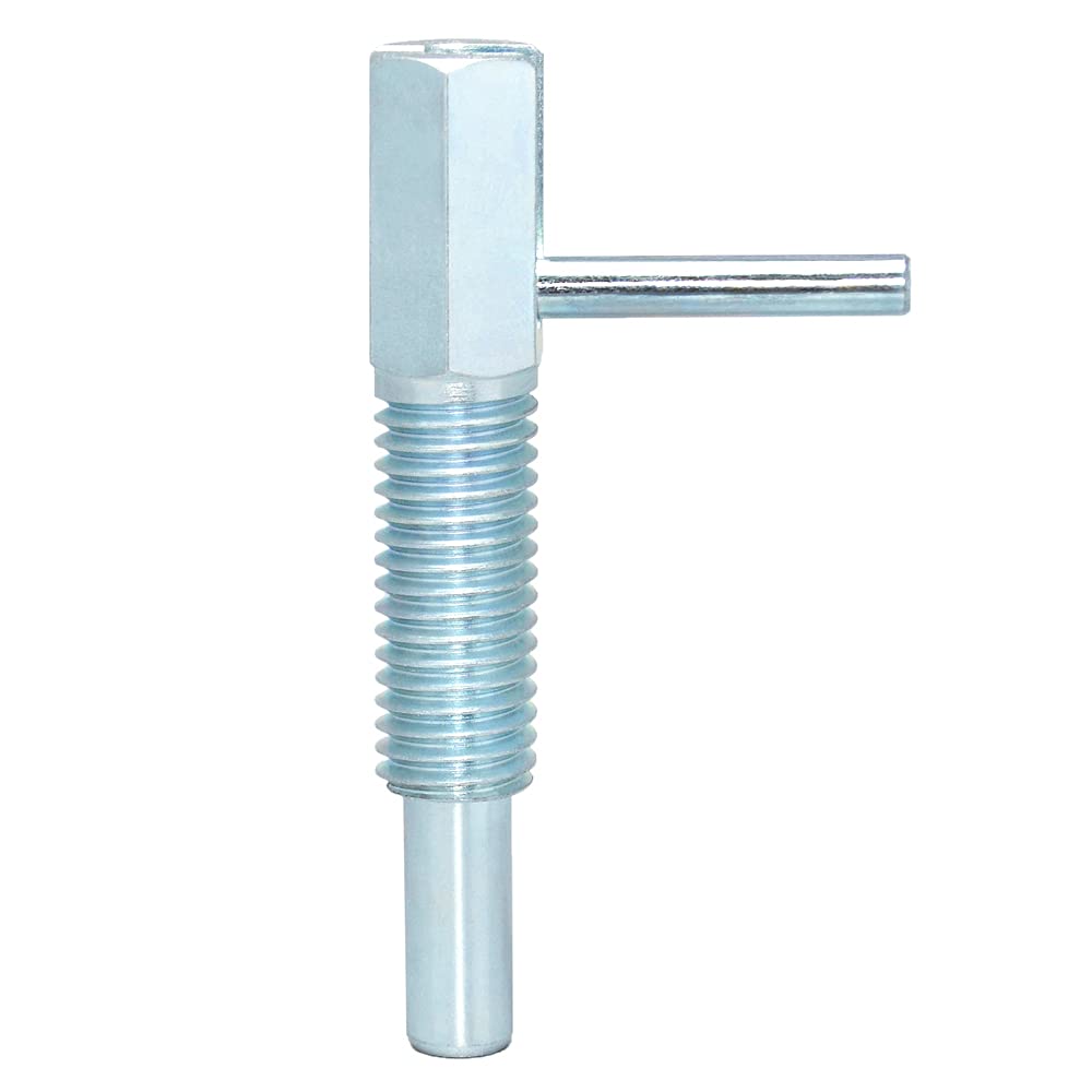 AUZHU- PTH - Metric- Steel Galvanised Indexing plungers Locking plungers with Rest Position Spring plungers Locating plungers Dowels Positioning Elements Wheel Bolts Size: M8 mm - Pitch 1.25 mm