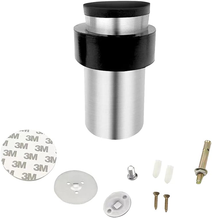 Door Stop Stopper Floor Mount Door Stop Polished Stainless