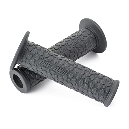 デイトナ グリッピーグリップ バイク用 グリップ ハンドル径φ22.2用 125mm エンド貫通 GG-D-SAKURA グレー 98724