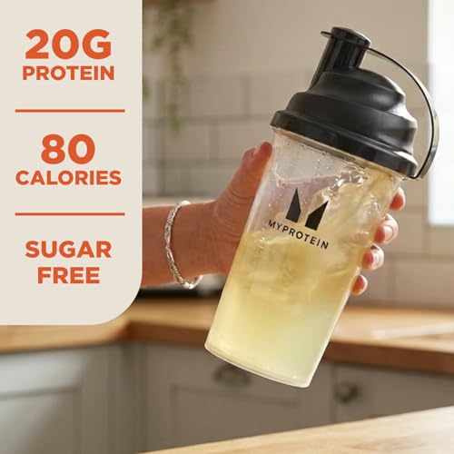 Image of Myprotein Clear Whey Isolate Protein Powder, 15 Servings (0.8lbs), Lemonade, 20g Protein per Serving, Naturally Flavored Drink Mix, Daily Protein Intake for Superior Performance