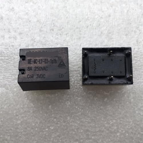 Relais ME-6C-L1-03-1A1B 3V CC bistable 6 broches pour circuit imprime