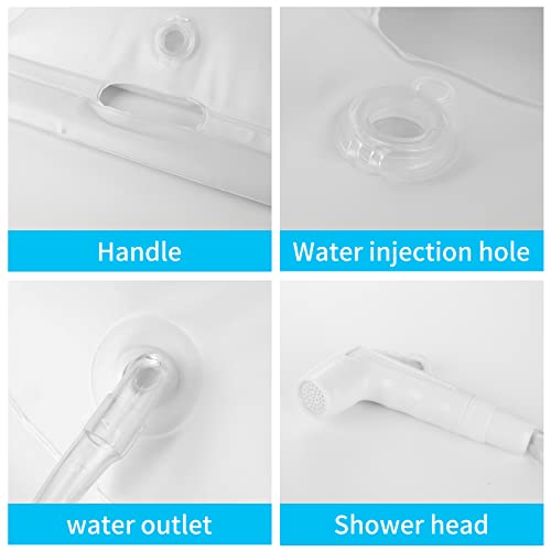 Pgyfis Camping Shower Portable Shower (White) #TOP2