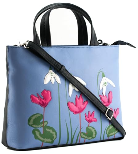 Sac à bandoulière en cuir véritable Mala Leather Snowdrop sac femme chic