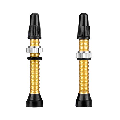 Fahrradventile Hzjd 2 Stück Tubeless Air Valve Vorbau 40 mm