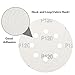 Coceca 160pcs Orbital Sander Pads Sanding Discs 5 Inch 8 Hole 40 80 100 120 150 180 240 320 400 600 Assorted Grits Hook and Loop Orbital Sandpaper for Wood