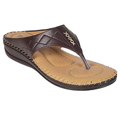 Ortho Slippers-Dr Sandals for Women Suitable for Knee Pain, Diabetic & Orthopedic Footwear for Women HF356-image-14
