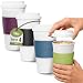 Copco Acadia Reusable To Go Mug, 16-ounce Capacity - 4-pack (Brown, Plum, Blue, Green)