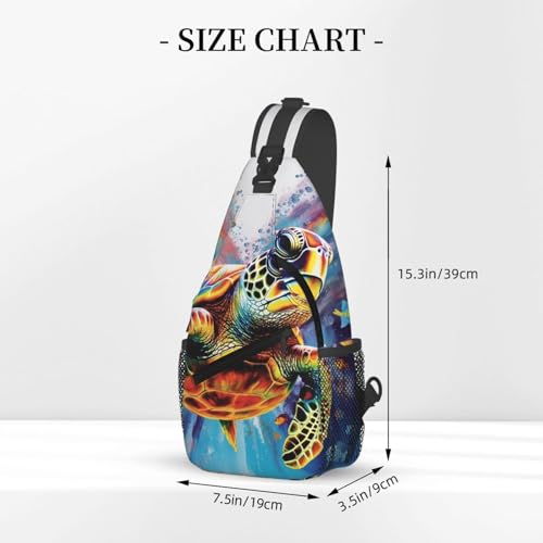 Bolso cruzado colorido para hombre y mujer miniatura 3