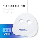 LAB28 パーフェクトレチノ フェイスマスク 美容パック 個包装 7枚入 日本製【レチノール リポソーム 保湿 エイジングケア 毛穴 乾燥小ジワ フェイスパック】