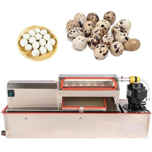 Máquina peladora eléctrica de huevos de codorniz, descascaradora automática para huevos de codorniz hervidos, herramienta de cocina portátil comercial