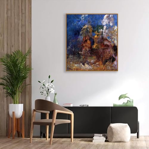 Poster Célèbre Impression sur Toile Centaures Odilon Redon 40x50