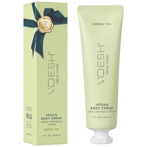 VOESH Vegan Body Creme, Skin Moisturizing Cream - Green Tea,