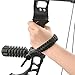 Archery Bow Wrist Sling Adjustable Hunting Wrist Strap Braided Parachute Cord Bow Sling for Compound Bow Target Shooting Accessories (Black)