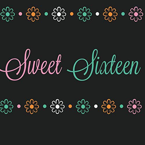 Sweet 16 Guest Book: 8.5" x 8.5" 110 Pages 8.5" x 8.5" 110 Pages |Guest Message and Thoughts | Photo Gallery |Memory book, 16th Birthday Gue Guest ... | Photo Gallery |Memory book, 16th Birthd