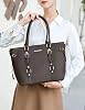 Set de 3 bolsos para mujer: tote, cartera y bandolera tipo satchel 6
