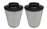 DSFIER Premium Air Filter, Direct Replacement for Wix 46637, Fleet-guard AH1141, Napa 6637,