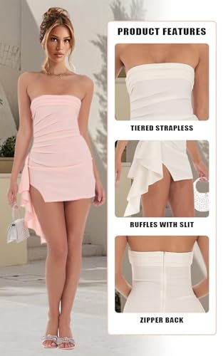 Tail Homecoming Dresses Short for Teens 2025 Mermaid Cocktail Mini Dress TN3213