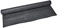 Rubber-Cal Diamond Plate Rubber Flooring Rolls, 1/8-Inch x 4 x 15-Feet, Black