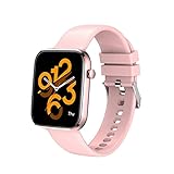 SMART Watch-Band Fitness-Tracker-Uhr Z15 Wasserdichte Smartwatch-Bluetooth-Anruf-Uhr Herzfrequenz-Erkennung für Frau Männer Rosa Elektronikzubehör