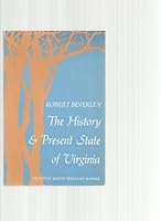 History and Present State of Virginia B0006C2SLQ Book Cover