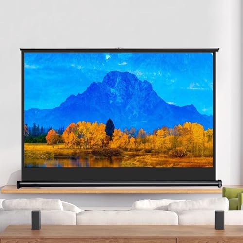 Pantalla de proyección portátil de escritorio 50" 4:3 miniatura 1
