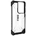 URBAN ARMOR GEAR UAG Designed for Samsung Galaxy S21 Ultra Case Clear Ice Rugged Lightweight Slim Shockproof Transparent Plasma Protective Cover, [6.8 inch Screen]