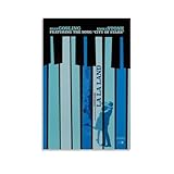 LA LA LAND 1 Movie Poster Canvas Wall Art Painting Living Room Decor 08x12inch(20x30cm)