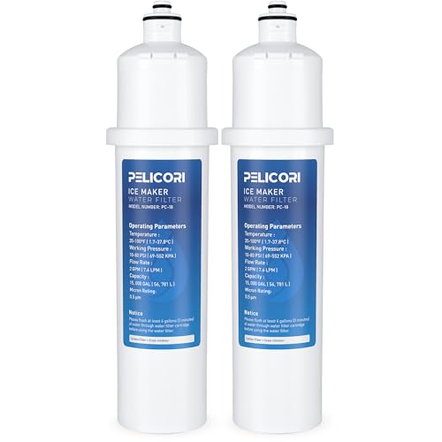 PeliCori APRC1-P Water Filter, Replacement for Scotsman APRC1-P AqualPatrol Plus Filter (2 Pack)