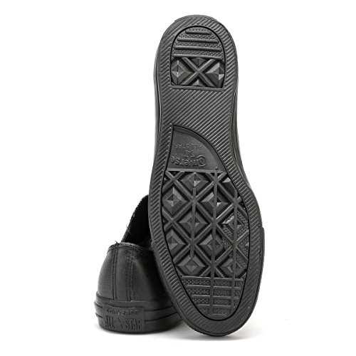 Converse All Star Leather Ox Unisex Trainers Black Black - 5.5 UK4