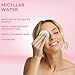 Micellar Cleansing Water with Alo Vera & Vitamin E | Gently Removes Makeup, Cleanses & Hydrates Skin – Brightening Vegan, Cruelty Free, Suitable for All Skin Types 7 Fl Oz (200mL), 1 Count (Aloe Vera)