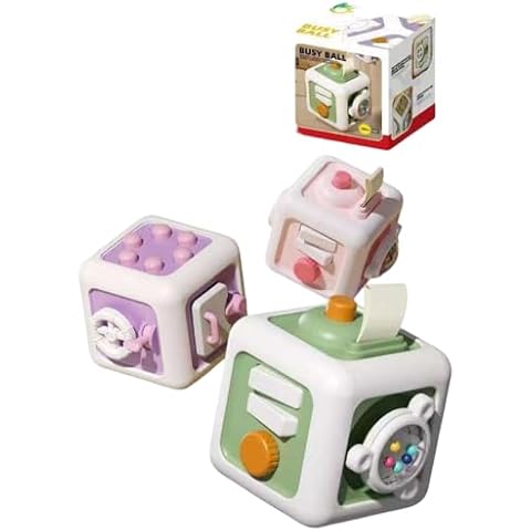 Kiesyo Baby Busy Cube Toy for Early Education for Baby Boy Girl, Toddler Newborn Playing Toy Cover