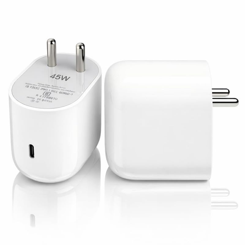 Image of 45W PPS Charger Adapter USB C Rapid Fast Charging Adaptor Compatible with Google 10a /10 Pro /10 Pro XL /10 Pro Fold /10 /9a /9 Pro /9 Pro XL /9 /Buds & More, BIS Certified Wall Charger - JN WH