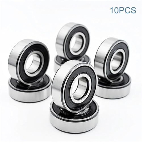 Roulement à billes 6202 2RS 15x35x11mm en acier chromé haute précision - 6